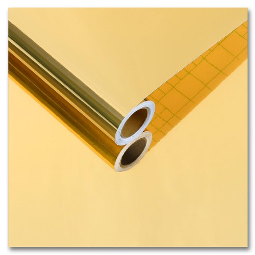 Carta parati oro specchio - oro,