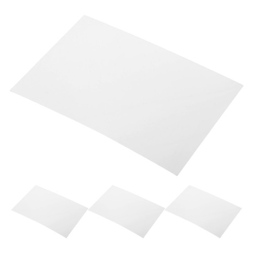 4pz fogli specchio - 4pz, argento