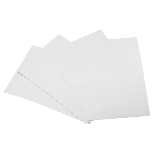 Dual sided silver nail mirror - silver,