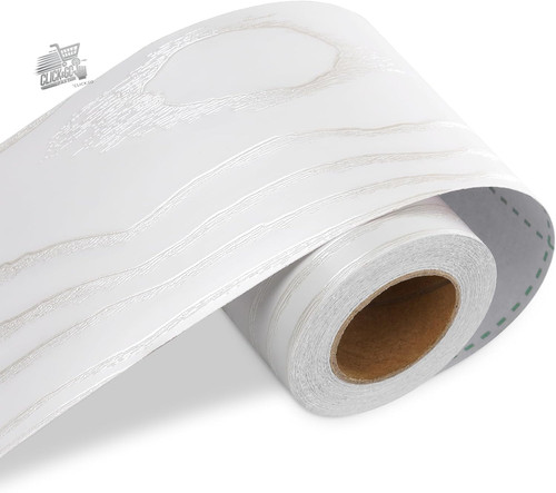 Bordo adesivo legno bianco - adesivo,