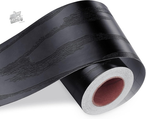 Bordo adesivo legno nero - legno,